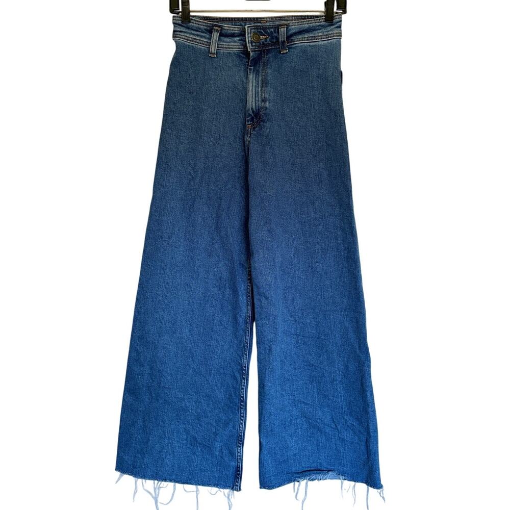 Zara HIGH-WAIST WIDE-LEG JEANS